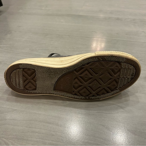 Converse Chuck Taylor All Star Cordura Gray Low Top Sneakers 161432F W 9 / M 7 - Picture 7 of 9